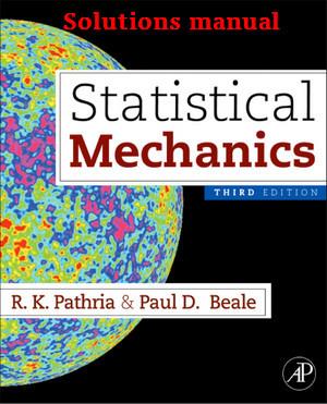 حل  تمرین کتاب مکانیک آماری پتریا ویرایش  سوم