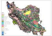 دانلود جدید ترین شیپ فایل(نقشه GIS) مرزبندی استانهای ایران