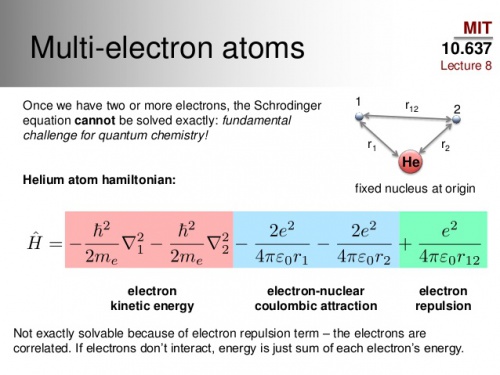  پاورپوینت کامل و جامع با عنوان اتم های چند الکترونی در مکانیک کوانتومی در 44 اسلاید