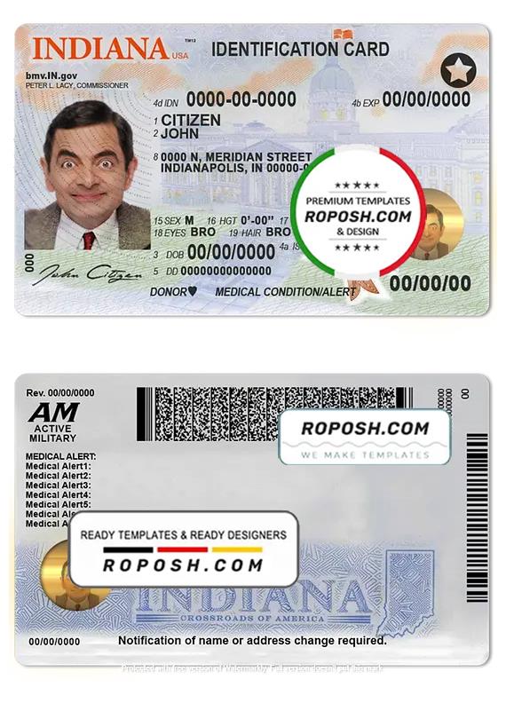 دانلود فایل لایه باز پاسپورت آمریکا (USA Passport)