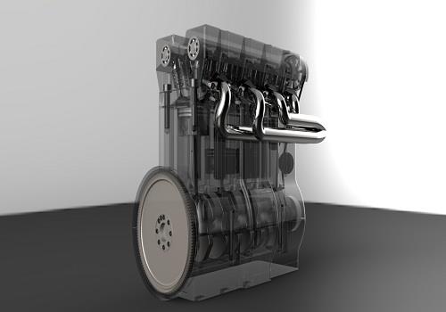 موتور چهار سیلندر طراحی شده در نرم افزار کتیا , پروژه موتور با نرم افزار طراحی مهندسی کتیا