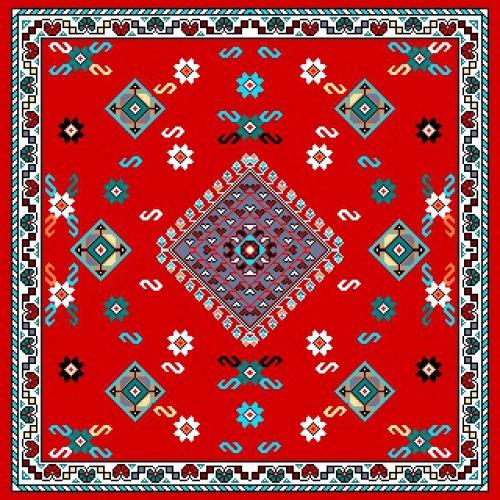  نقشه سنتی قالیچه،12-119