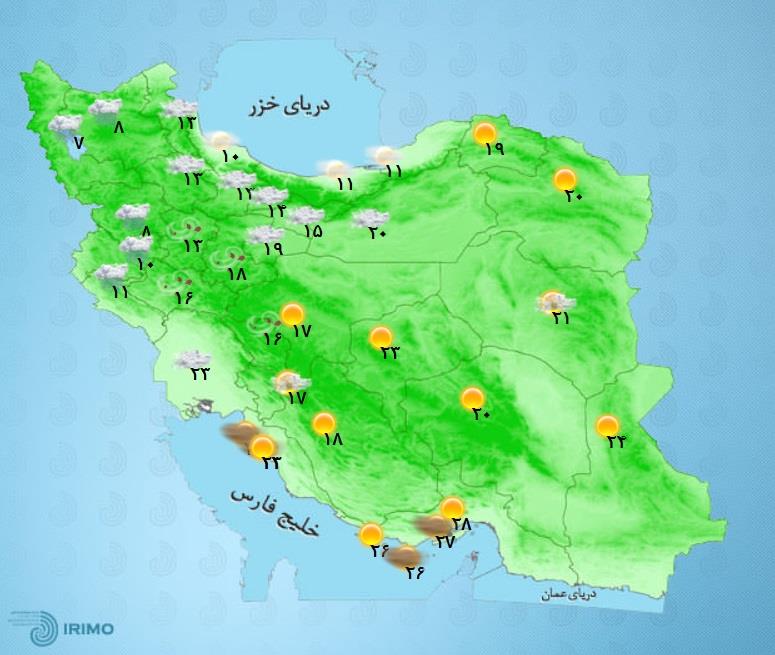 دانلود نقشه همباران استان گلستان