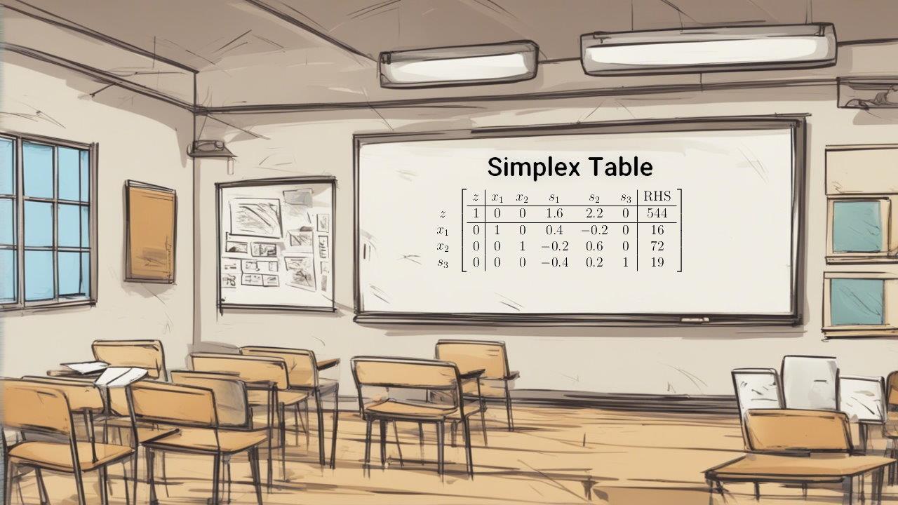 سورس کد حل جدول سیمپلکس (simplex) با زبان سی شارپ