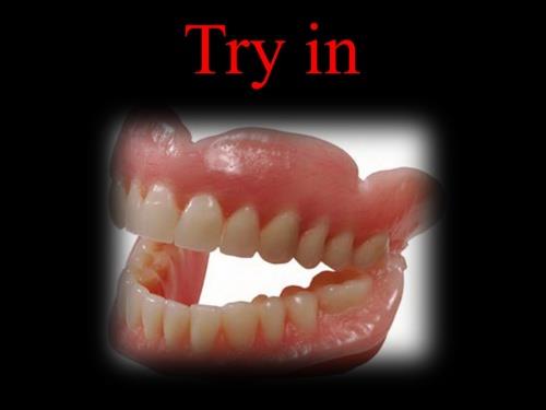  پاورپوینت آماده کنفرانس بررسی دندان های چیده شده در ارتیکولار و دهان بیمار