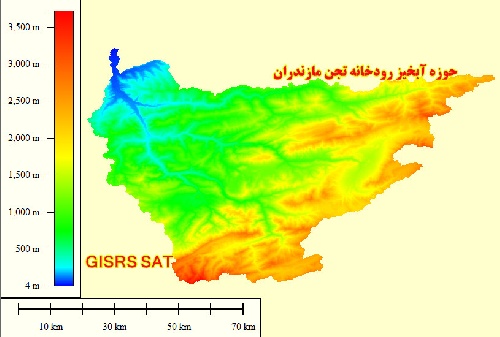  دانلود نقشه های GIS حوزه آبخیز رودخانه تجن استان مازندران