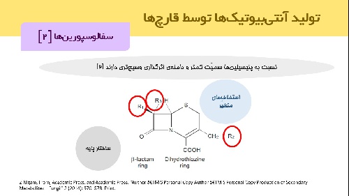  سمینار آماده با عنوان تولید آنتی بیوتیک توسط قارچ ها در قالب 36 اسلاید پاورپوینت