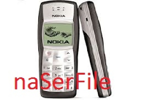  فایل فارسی نوکیا Nokia 1101 RH-75 