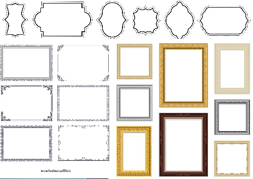  مجموعه کادر و قاب های مذهبی و فانتزی