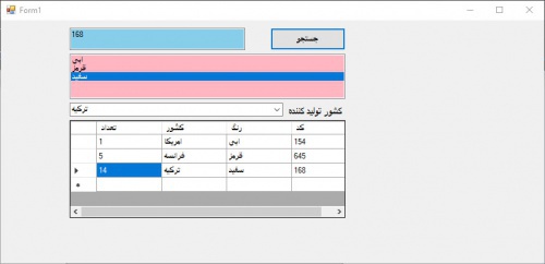  پروژه جستجوی پیشرفته در دیتا گرید ویو