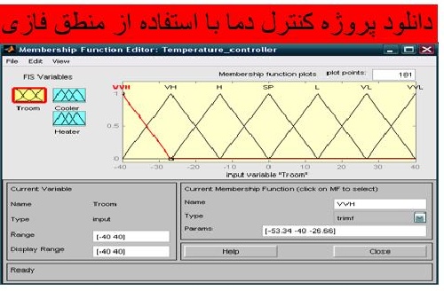  دانلود پروژه کنترل دما با استفاده از منطق فازی