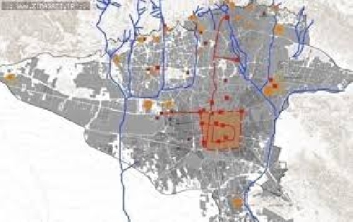  پاورپوینت شبکه شهری در ایران