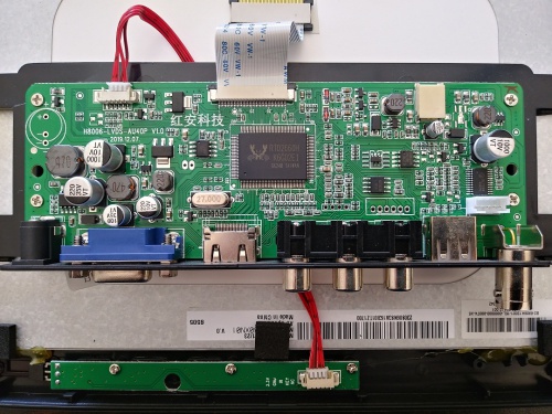  TFT COLOR LCD MONITOR - HD _part - H8006-LVDS-AU40P V1.0