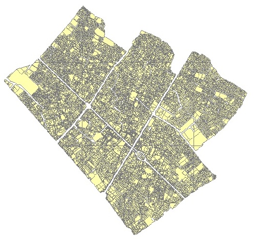  دانلود شیپ فایل GIS کاربری اراضی شهر یزد