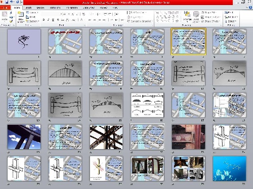  پاورپوینت انواع اتصالات در ساختمان های فلزی
