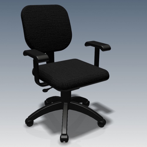  پروژه طراحی صندلی چرخان اداری در سالید ورکز Solid Works