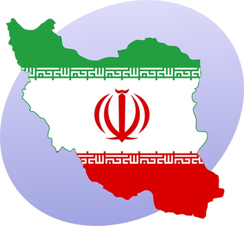  وکتور نقشه ایران png