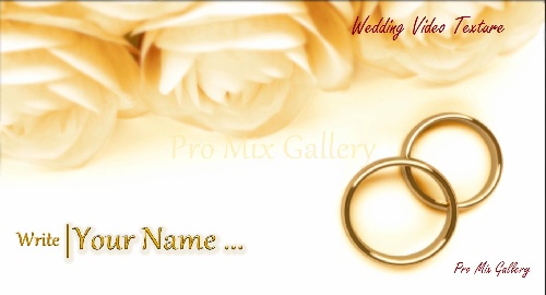  Wedding Video Texture 1