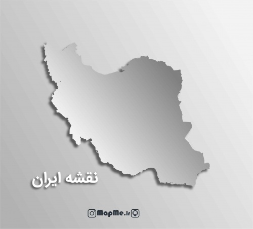  طرح وکتور گرافیک نقشه ایران 