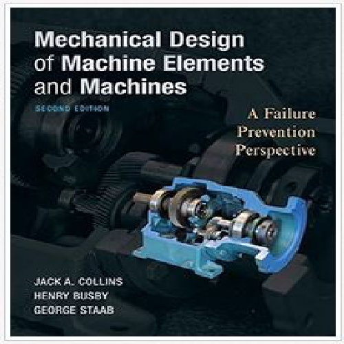  دانلود حل المسائل کتاب طراحی مکانیکی ماشین ها و قطعات ماشین جک کولینز
