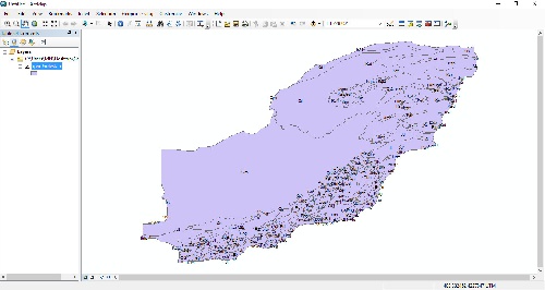  شیپ فایل زمین شناسی استان گلستان