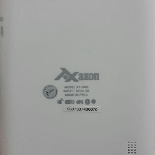  فایل فلش تبلت AXaxon axon XT-7430 با پردازشگر Spreadtrum (SPD SC7731)