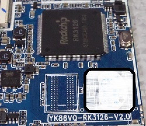  فایل فلش تبلت yk86vq-rk3126-v2.0 با پردازشگر ROCKCHIP