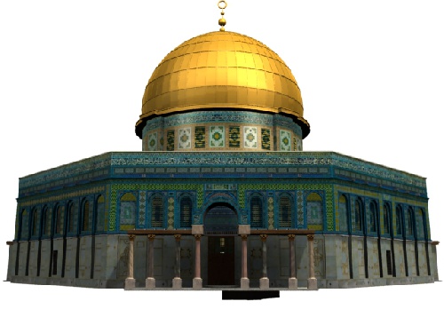  مدل سه بعدی مسجد قدس ( همراه تکسچر )