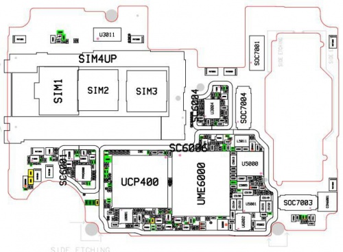  شماتیک کمیاب سامسونگ c520