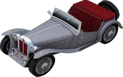  فایل دانلودی ماکت اتومبیل کلسیک MG TC MIDGET