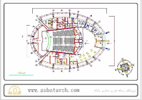  فایل اتوکد پلان سینما