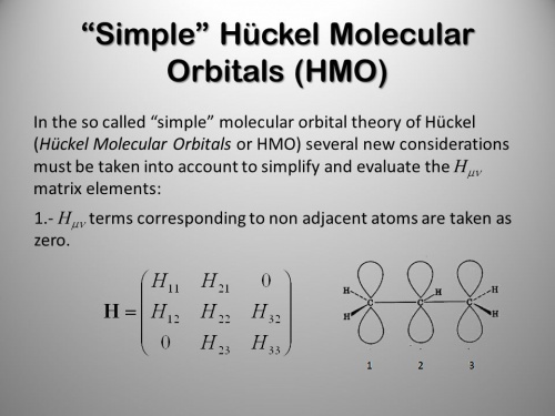  پاورپوینت کامل و جامع با عنوان نظریه اوربیتال مولکولی هوکل در 36 اسلاید