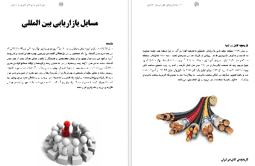  124 - تحقیق با کیفیت اقتصاد و بازاریابی با موضوع: مسایل بازاریابی بین المللی