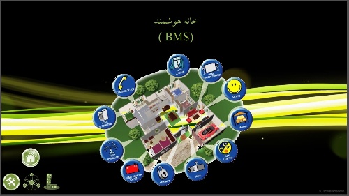  پاورپوینت معرفی خانه هوشمند (BMS)