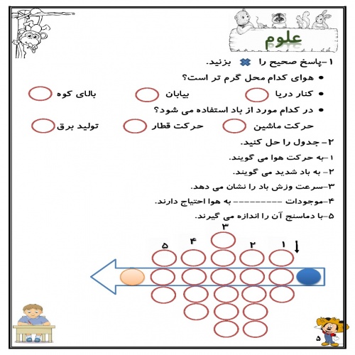  کاربرگ هفته ی سوم آبان ماه پایه دوم دبستان (ابتدائی): (ریاضی، فارسی، علوم وهدیه) (18 صفحه)