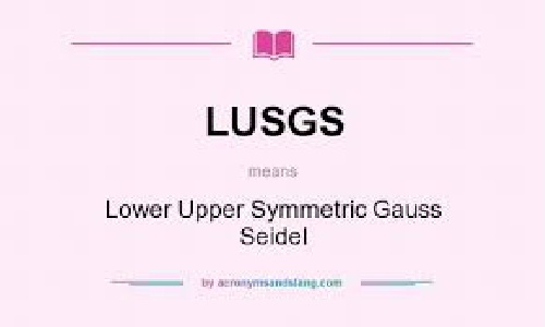  تحقیق در زمینه زیر برنامه LUSGS