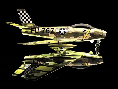  طراحی و شبیه سازی هوواپیما ( f86 super sabre )  ، در نرم افزار کتیا