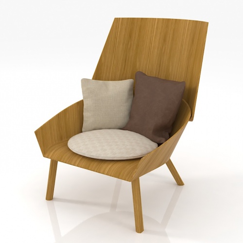  مدل 3بعدی صندلی سالن یوجین