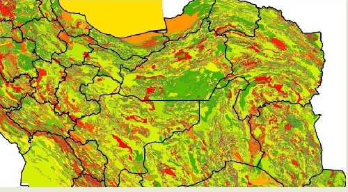  نقشه زمین شناسی کل کشور 