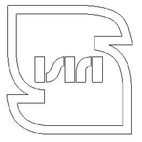  فایل اتوکد دو بعدی علامت استاندارد ایران