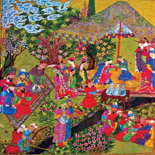 دانلود فایل تحقیق ویژگی های مکتب نگارگری شیراز در دوره تیموری
