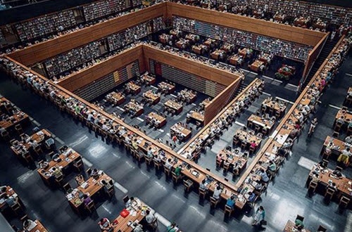  پاورپوینت ۲۵ کتابخانه‌ زیبای جهان