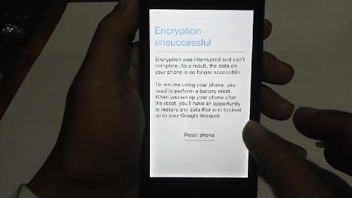  اموزش حل مشکل  Encryption unsuccessful در htc 816w