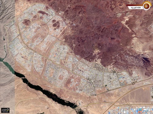 دانلود  دانلود جدیدترین نقشه و تصویر ماهواره ای شهر پرند با کیفیت بسیار بالا  در ابعاد بزرگ