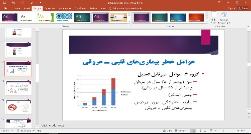  پاورپوینت آترواسکلروز پیشگیری اپیدمیولوژی