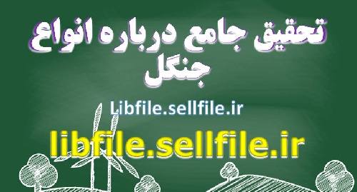  تحقیق جامع درباره انواع جنگل