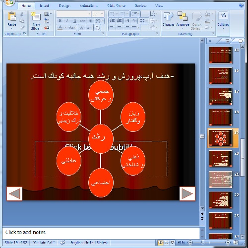  دانلود پاورپوینت اهداف آموزش و پرورش پيش دبستاني- 32 اسلاید