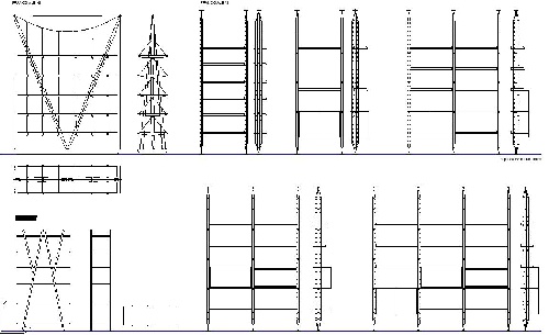  بلوک و فایل اتوکد - قفسه کتاب