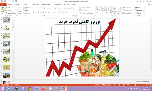  دانلود پاورپوینت تورم و کاهش قدرت خرید درس نهم اقتصاد پایه دهم انسانی