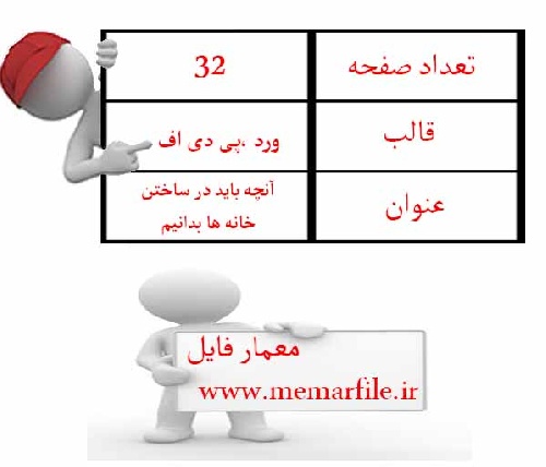  آنچه باید در ساختن خانه ها بدانیم 